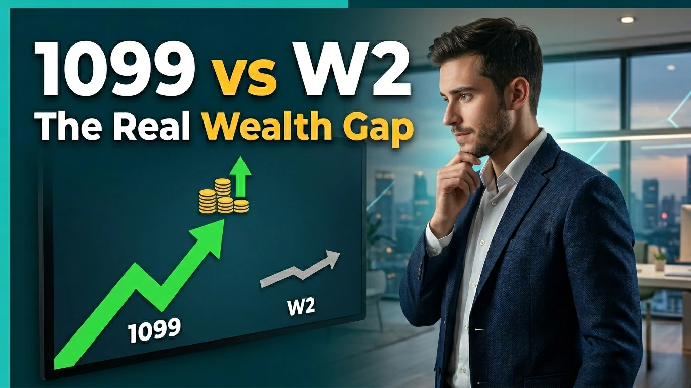 1099 Vs W2! Why Contract Income Beats Traditional W2 Jobs